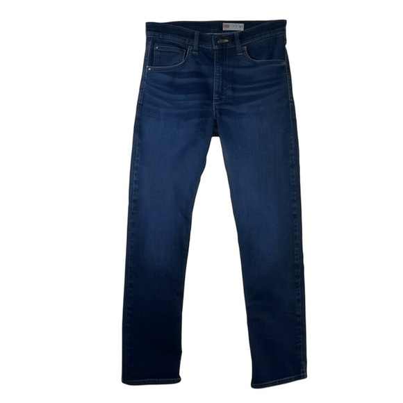 Wrangler Men’s Dark Wash Slim Straight 92SSWDB Jeans 31/32 - Picture 1 of 6